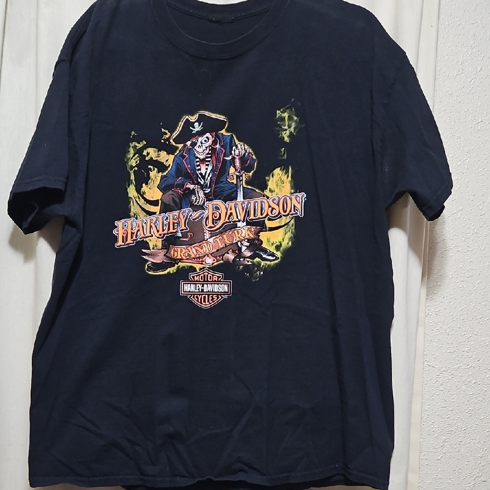 Harley-Davidson Men's Black Graphic Tee